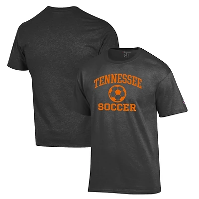 Men's Champion Charcoal Tennessee Volunteers Soccer Icon T-Shirt