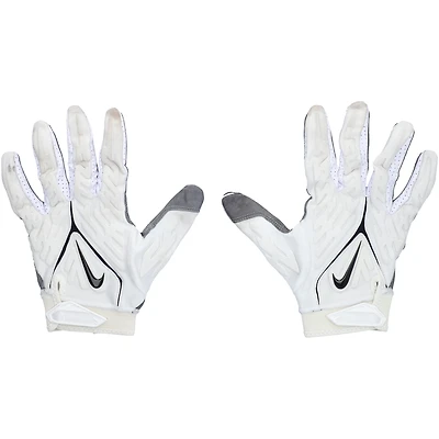 James Hudson Cleveland Browns Game-Used White Nike Gloves vs. Buffalo Bills on November 20 2022