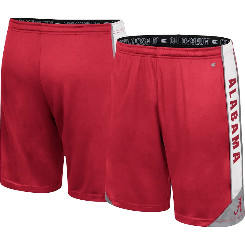 Men's Colosseum Crimson Alabama Crimson Tide Haller Shorts