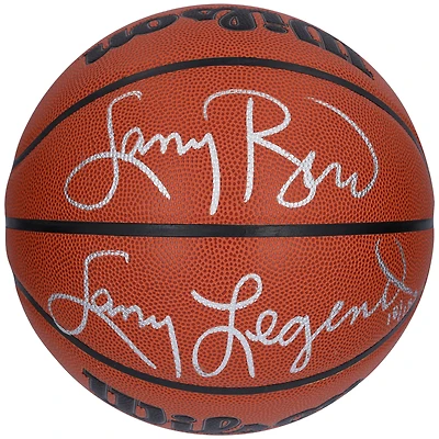 Larry Bird Boston Celtics Autographed Wilson Authentic Series Indoor/Outdoor Basketball with "Larry Legend" Inscription - Limited Edition of 133