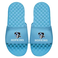 Youth ISlide Light Blue Johns Hopkins Blue Jays Secondary Team Logo Islide Sandals