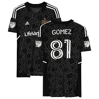 Tomás Gómez Real Salt Lake Autographed Player-Issued #81 Black Jersey from the 2022 MLS Season