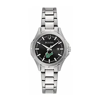 Women's Bulova Black South Florida Bulls Stainless Steel Classic Sport Watch