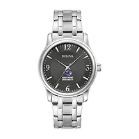 Bulova Black High Point Panthers Stainless Steel Corporate Collection Watch