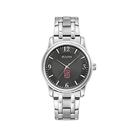 Bulova Black Stanford Cardinal Stainless Steel Corporate Collection Watch