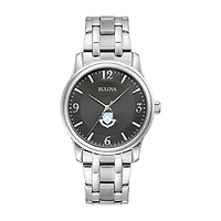 Bulova Black Columbia University Stainless Steel Corporate Collection Watch