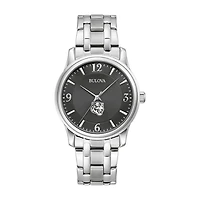 Bulova Black Memphis Tigers Stainless Steel Corporate Collection Watch