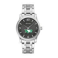Bulova Black North Dakota Stainless Steel Corporate Collection Watch