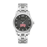 Bulova Black UNLV Rebels Stainless Steel Corporate Collection Watch