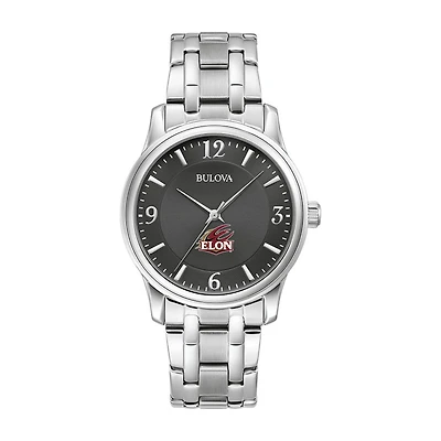 Bulova Black Elon Phoenix Stainless Steel Corporate Collection Watch