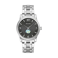 Bulova Black Southern University Jaguars Stainless Steel Corporate Collection Watch