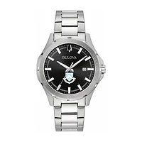 Bulova Black Columbia University Stainless Steel Sport Classic Watch