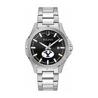 Bulova Black BYU Cougars Stainless Steel Sport Classic Watch