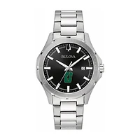 Bulova Black Charlotte 49ers Stainless Steel Sport Classic Watch