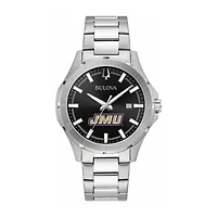 Bulova Black James Madison Dukes Stainless Steel Sport Classic Watch