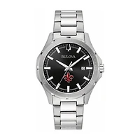 Bulova Black Louisiana Ragin' Cajuns Stainless Steel Sport Classic Watch