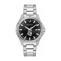 Bulova Black Memphis Tigers Stainless Steel Sport Classic Watch