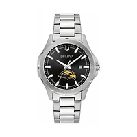 Bulova Black Southern Miss Golden Eagles Stainless Steel Sport Classic Watch