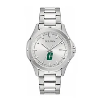 Bulova Silver Charlotte 49ers Stainless Steel Classic Sport Watch