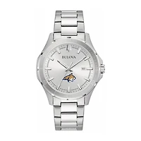 Bulova Silver Montana State Bobcats Stainless Steel Classic Sport Watch