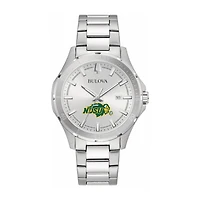 Bulova Silver NDSU Bison Stainless Steel Classic Sport Watch