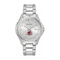 Bulova Silver Elon Phoenix Stainless Steel Classic Sport Watch