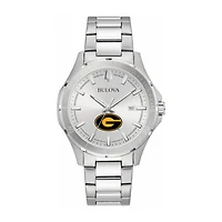 Bulova Silver Grambling Tigers Stainless Steel Classic Sport Watch