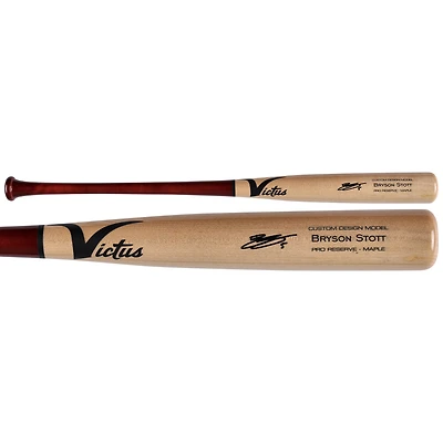Bryson Stott Philadelphia Phillies Autographed Victus Game Model Bat