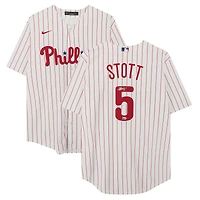 Bryson Stott Philadelphia Phillies Autographed White Nike Replica Jersey