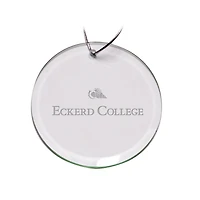 Eckerd Tritons Team Logo 3'' Round Glass Ornament