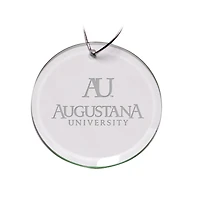 Augustana Vikings Team Logo 3'' Round Glass Ornament