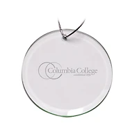 Columbia College of Missouri Cougars Team Logo 3'' Round Glass Ornament