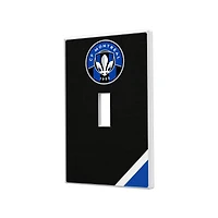 CF Montreal Diagonal Stripe Single Toggle Light Switch Plate