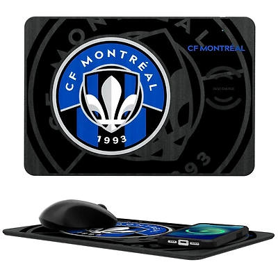 CF Montreal Mono Tilt Wireless Charger & Mouse Pad