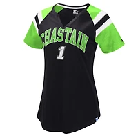 Women's Starter Black/White Ross Chastain Game On Notch V-Neck T-Shirt