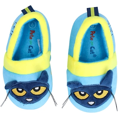 Toddler Josmo Light Blue Pete the Cat Slippers