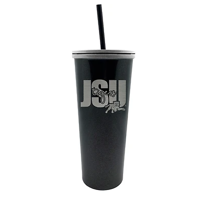 Onyx Jackson State Tigers 24oz. Wordmark Skinny Tumbler