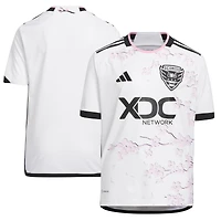 Youth adidas White D.C. United 2023 The Cherry Blossom Kit Replica Jersey