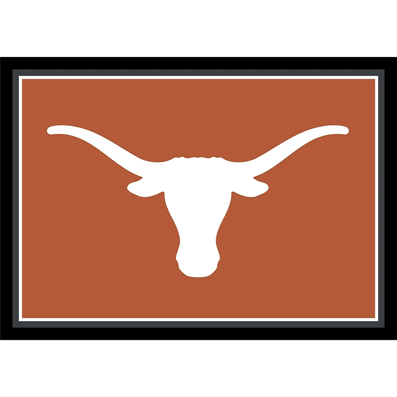 Imperial Texas Longhorns 7'8'' x 10'9'' Spirit Rug