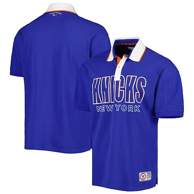 Men's Tommy Jeans Blue New York Knicks Stanley Pique Polo