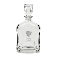 Hobart & William Smith Colleges Team 23.75oz. Crystal Whisky Decanter