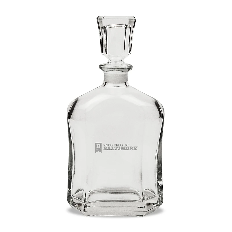 University of Baltimore 23.75oz. Crystal Whisky Decanter