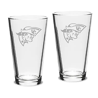 Cumberlands Patriots 16oz. 2-Piece Classic Pub Glass Set