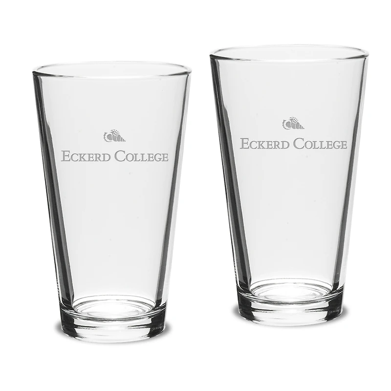 Eckerd Tritons 16oz. 2-Piece Classic Pub Glass Set