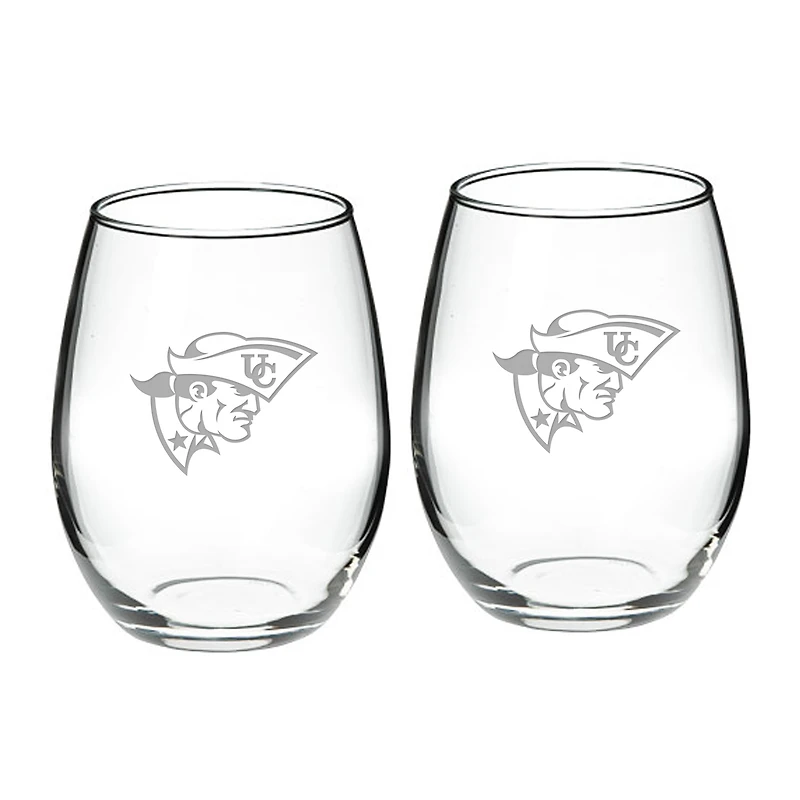 Cumberlands Patriots 21oz. 2-Piece Stemless Wine Glass Set