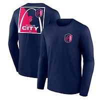 Men's Navy St. Louis City SC Team Hometown Collection Long Sleeve T-Shirt