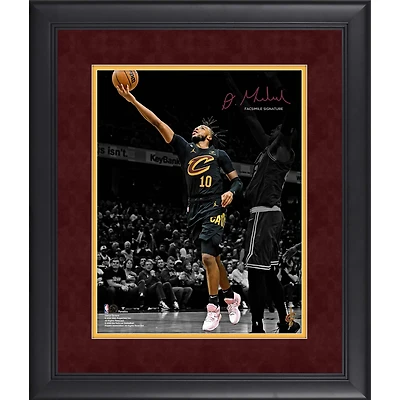 Darius Garland Cleveland Cavaliers Facsimile Signature Framed 11" x 14" Spotlight Photograph