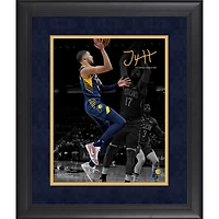 Tyrese Haliburton Indiana Pacers Facsimile Signature Framed 11" x 14" Spotlight Photograph