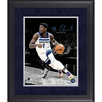 Anthony Edwards Minnesota Timberwolves Facsimile Signature Framed 11" x 14" Spotlight Photograph
