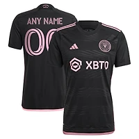 Men's adidas Black Inter Miami CF 2023 La Noche Replica Custom Jersey